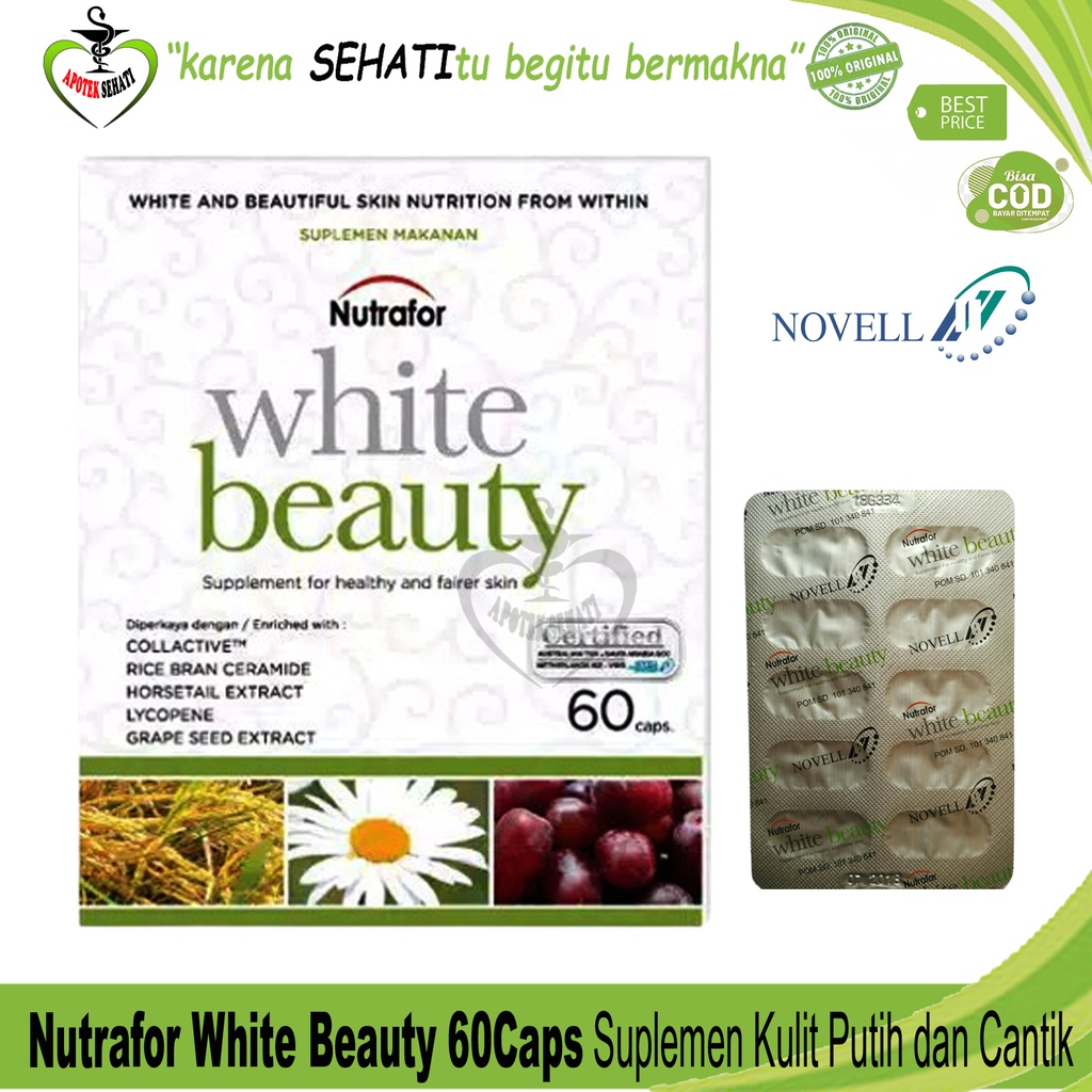 Nutrafor White Beauty Suplemen Kesehatan Kulit dan Anti Aging