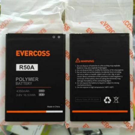 Baterai Evercoss R50A/R50B Original Double Power Baterai Dual Evercoss