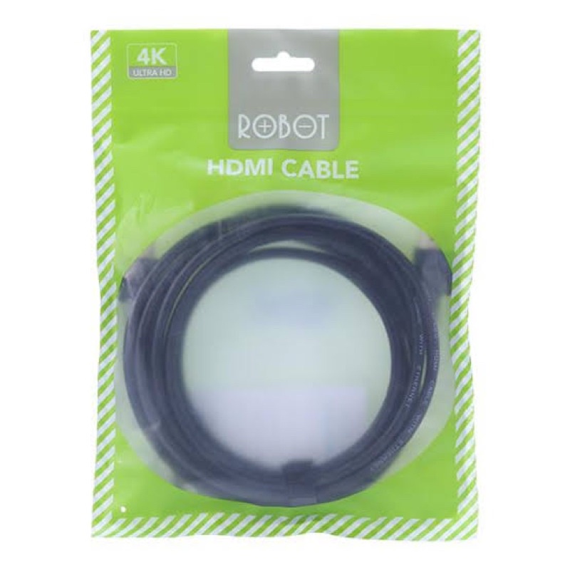 (ROBOT FH-02) Kabel HDMI ultra HD 4K 3D Hight Definition Panjang 2 Meter Cable HDMI FULL HD 1080p