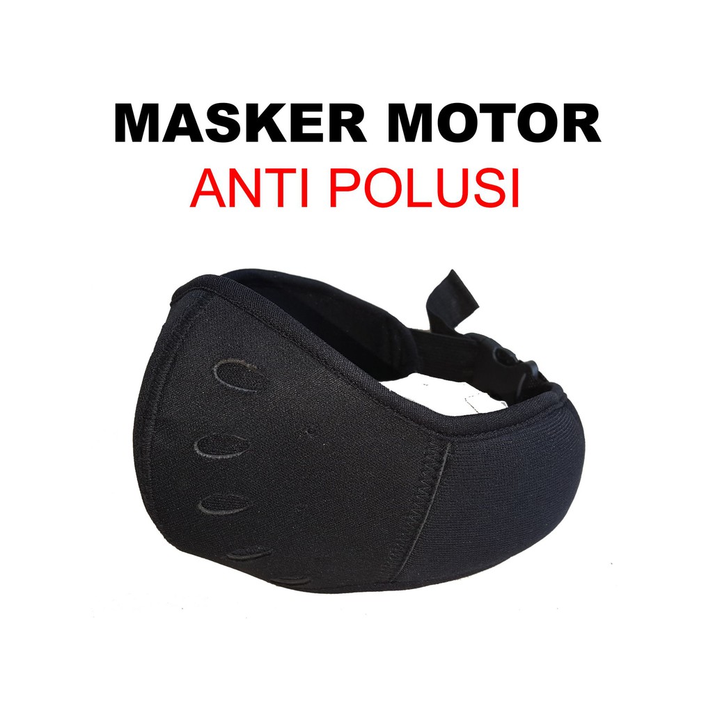 [Paket 40PCS] Masker Filter Motor Anti Debu Polusi Asap