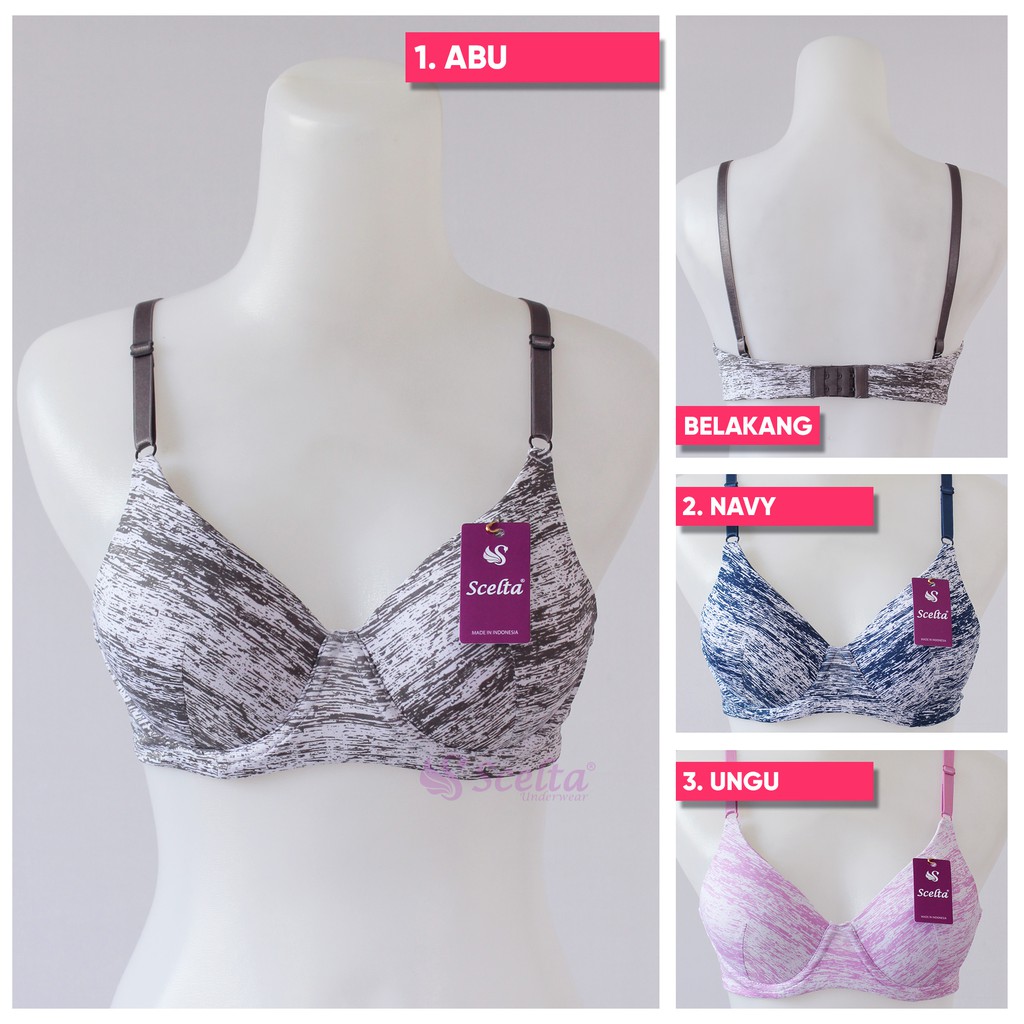 Scelta - Bh Bra Model Baru Scelta Simple Busa Full Cup Scelta Sc 1649