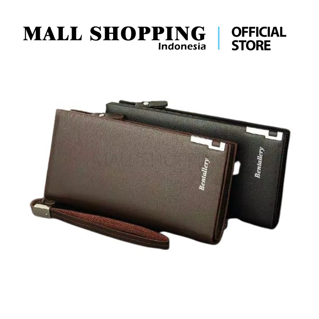 (COD) Dompet Lipat Wanita Dompet Kulit Dompet Panjang Import DP01 MALLSHOPPING