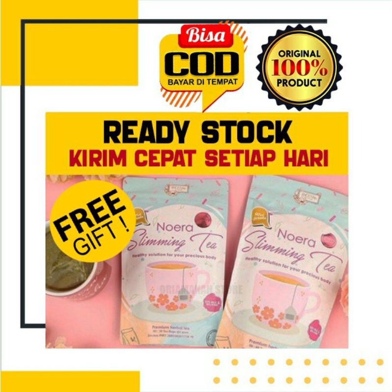 [DIST RESMI] FREE GIFT READY Noera SLIMMING TEA