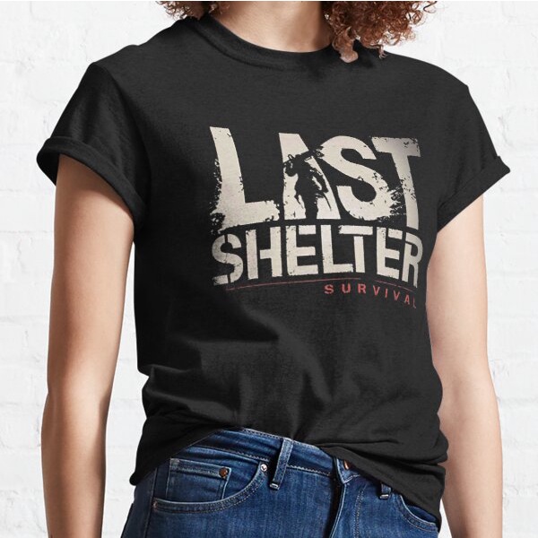 KAOS LAST SHELTER SURVIVAL BAJU LAST SHELTER LOGO KATUN 100%