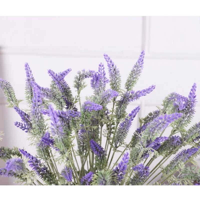 ARTIFICIAL FLOWER - LAVENDER SMALL - BUNGA PLASTIK HIASAN KADO / DEKORASI RUMAH / HIASAN