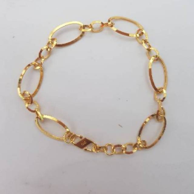 Gelang Emas Asli model naga