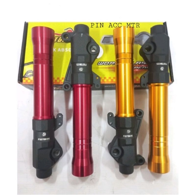 SHOCK TABUNG DEPAN BOTTOM SHOCK DEPAN VARIASI FAST BIKES FULL CENSI MOTOR HONDA/YAMAHA MATIC