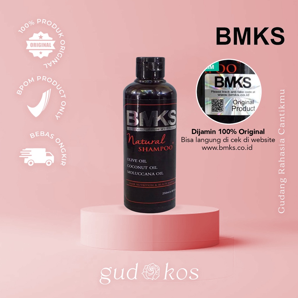 BMKS Shampoo Hitam Kemiri BPOM / Shampoo Kemiri