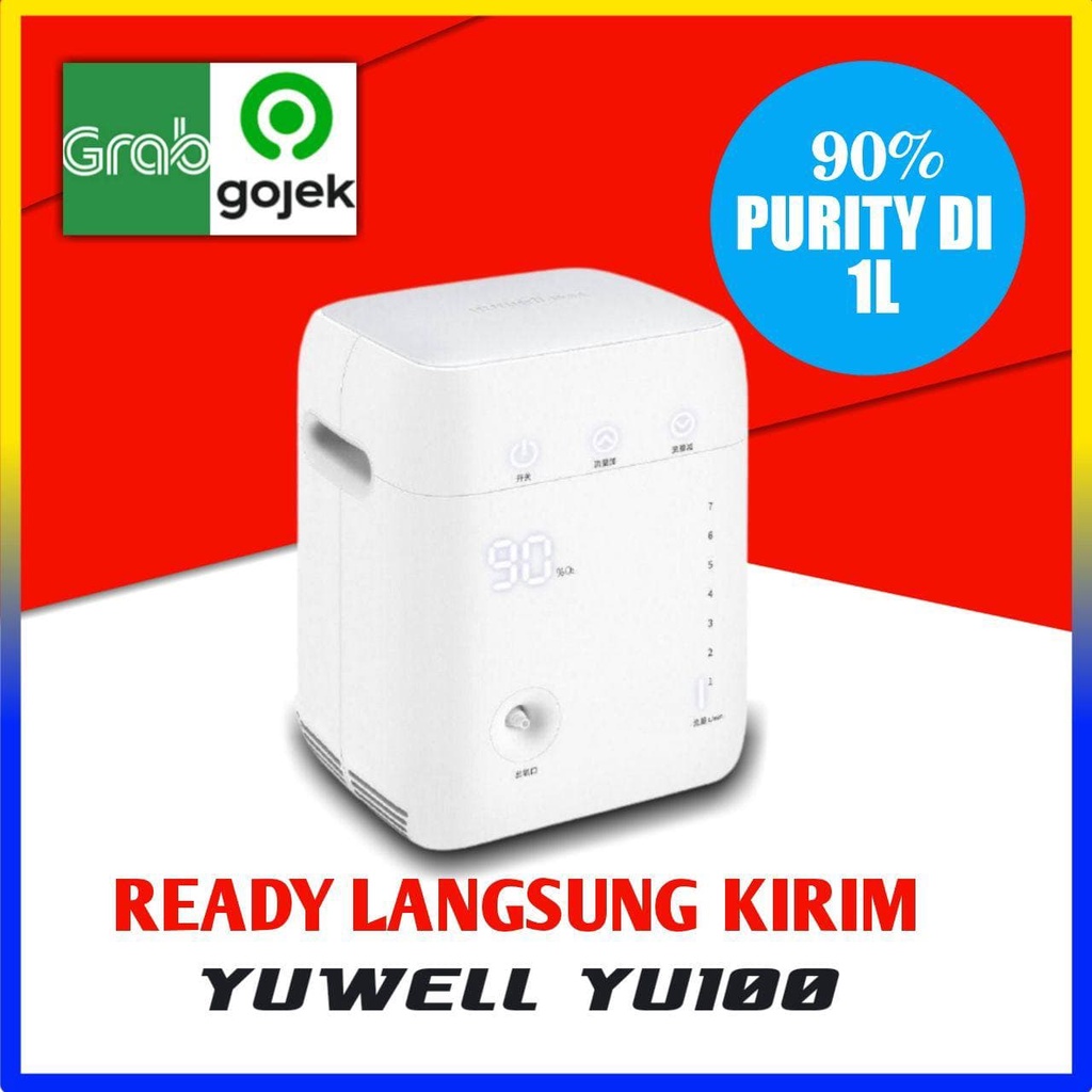 Yuwell Oxygen Concentrator YU100 YU360 Tabung Oksigen Konsentrator