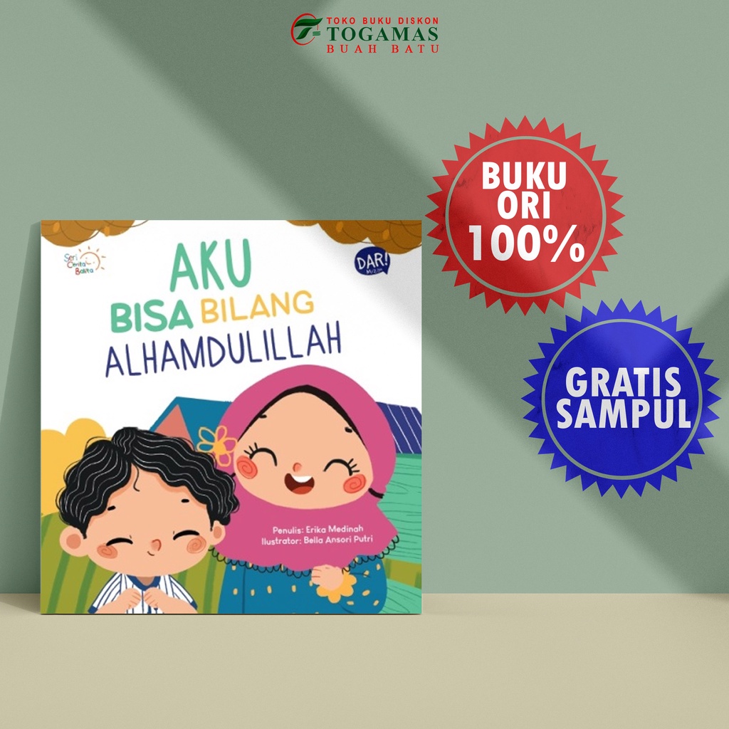 KUMPULAN SERI CERITA BALITA (SCB) AKU BISA BILANG MAAF (BOARDBOOK) (HC)-ALHAMDULILLAH