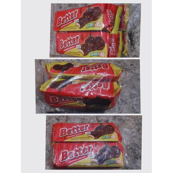 

Better sandwich biscuit 120gra 1 slop isi 4 pack
