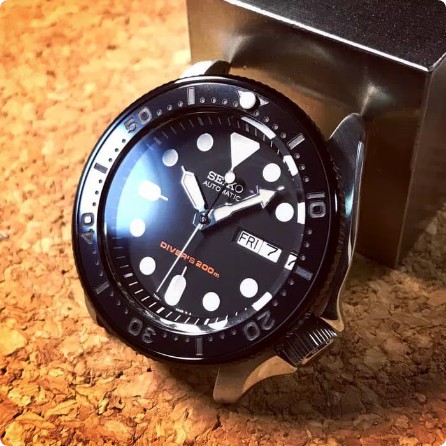 DLW Insert Bezel Keramik SKX Stealth - for SKX007