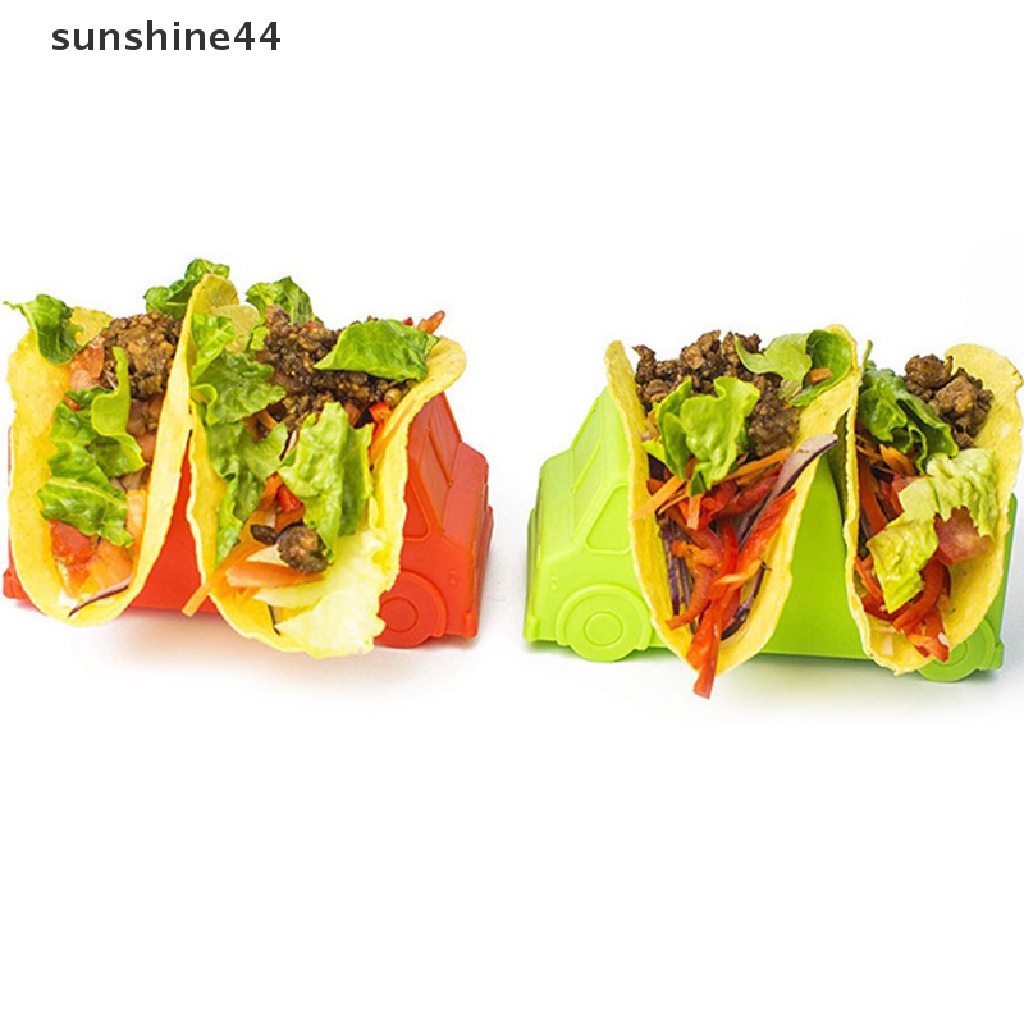 Sunshine Rak Stand Holder Taco Bahan Plastik Untuk Oven