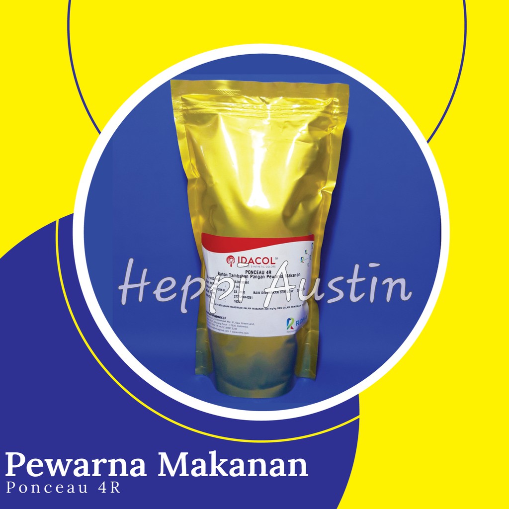 

Pewarna Makanan Merah Ponceau 4R 1KG