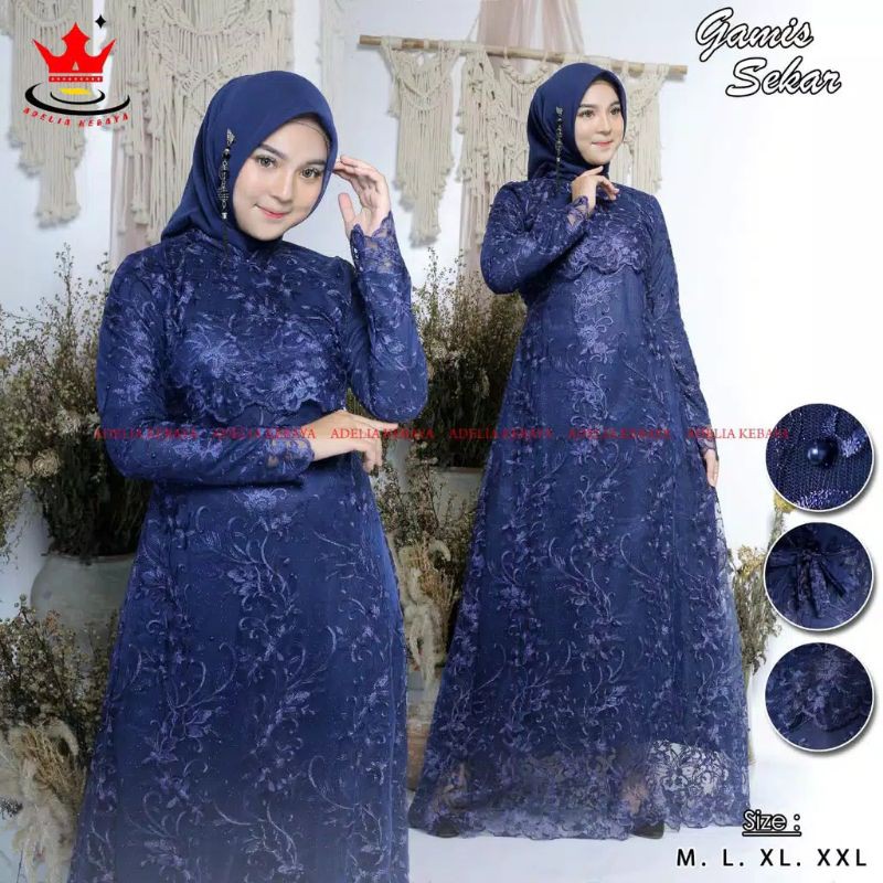 ADE✓GAMIS SEKAR/GAMIS TULLE/GAMIS PESTA/GAMIS CANTIK