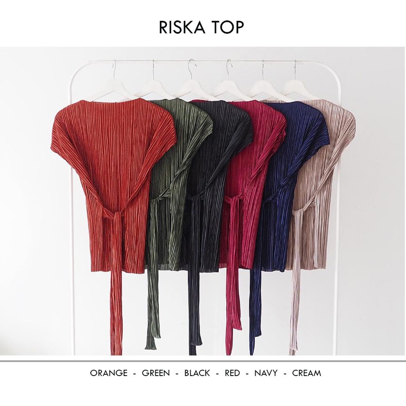 RISKA TOP - Atasan Wanita Blouse Wanita