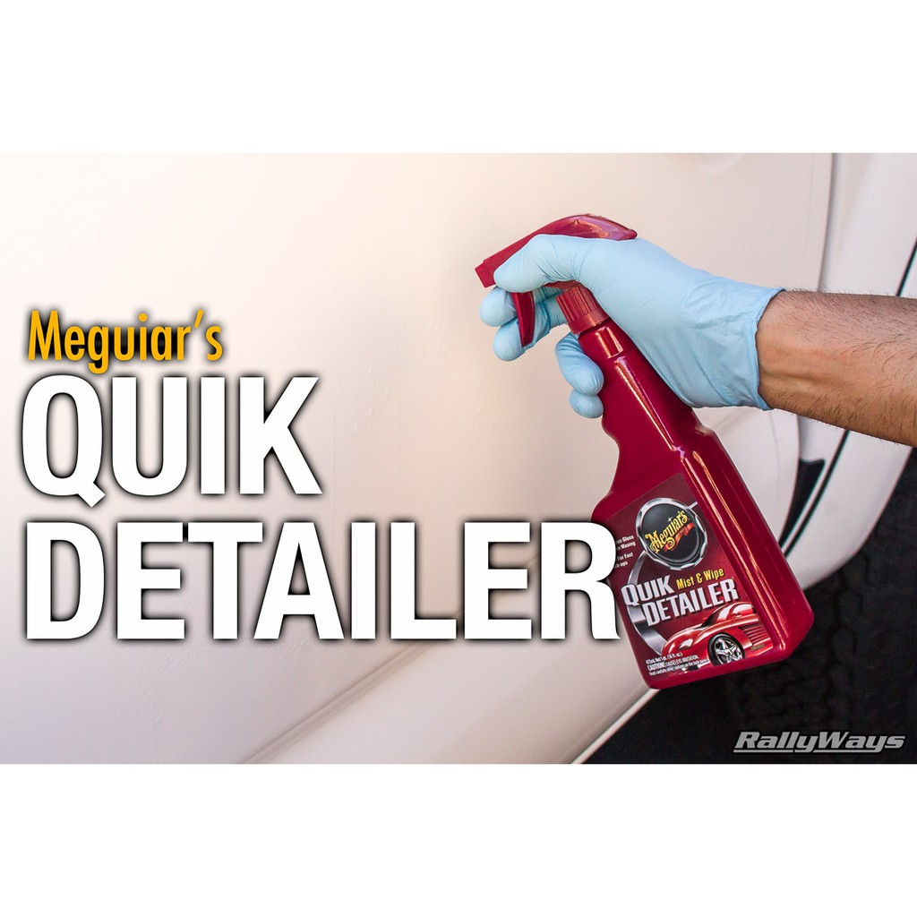 MEGUIARS Quik Detailer Mist Wipe Perawatan Harian Pelicin Clay Lube 16Oz A3316