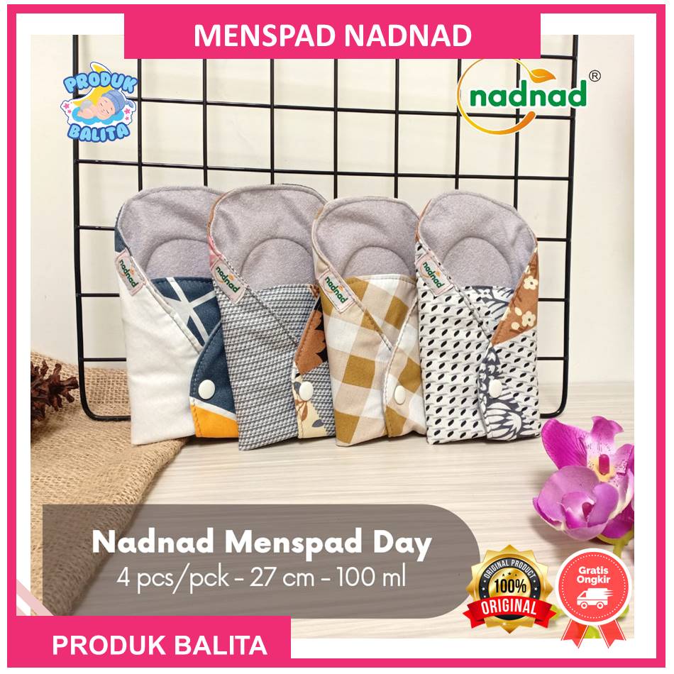 Menspad NadNad  Day Pembalut Kain Cuci Ulang 1 pcs