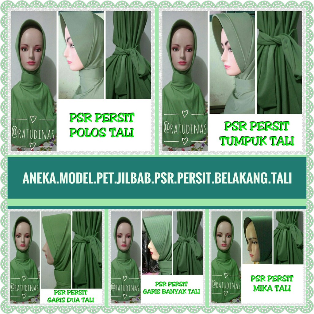 JILBAB DINAS PSR PERSIT TALI