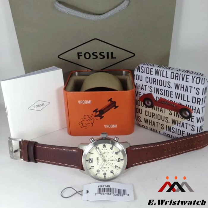 JAM TANGAN PRIA FOSSIL FS5146 45MM JAM TANGAN FOSSIL ORIGINAL FOSSIL WATCH GARANSI