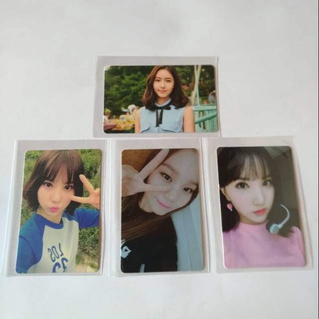 Photocard GFRIEND (LOL, Rainbow, TFTMN, Sunny Summer, SOG)