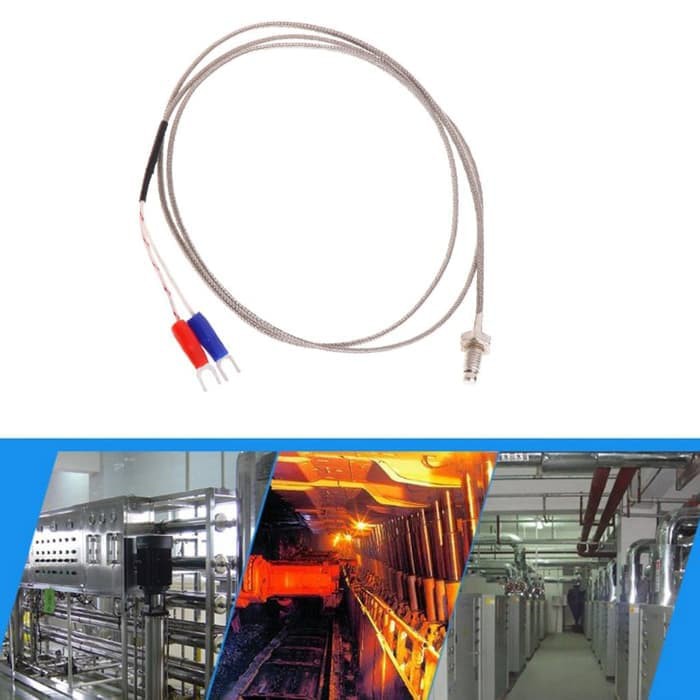 Probe K Type Thermocouple M6 1meter Temperature Sensor -SA26