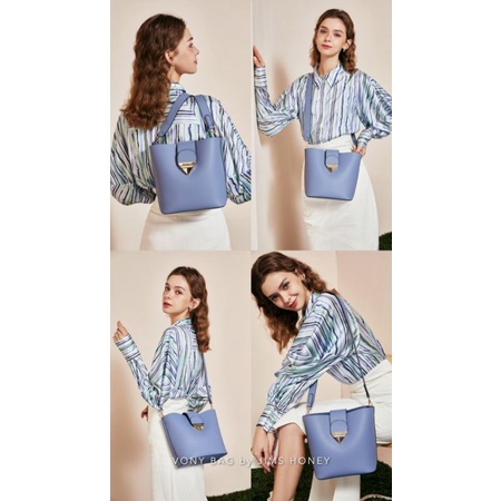 Vony Bag Jimshoney Original Tas Selempang Wanita realpic cod free pouch official store