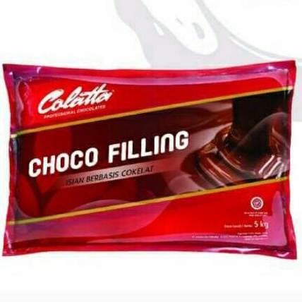 

Colatta choco filling 250 gr pasta coklat isian pastry dan bakery