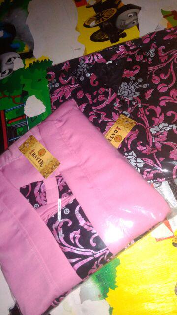 Batik Couple Gamis Brukat Barack 2495 Kemeja