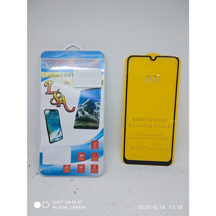 TEMPERED GLASS L8A 9D FULL OPPO A16