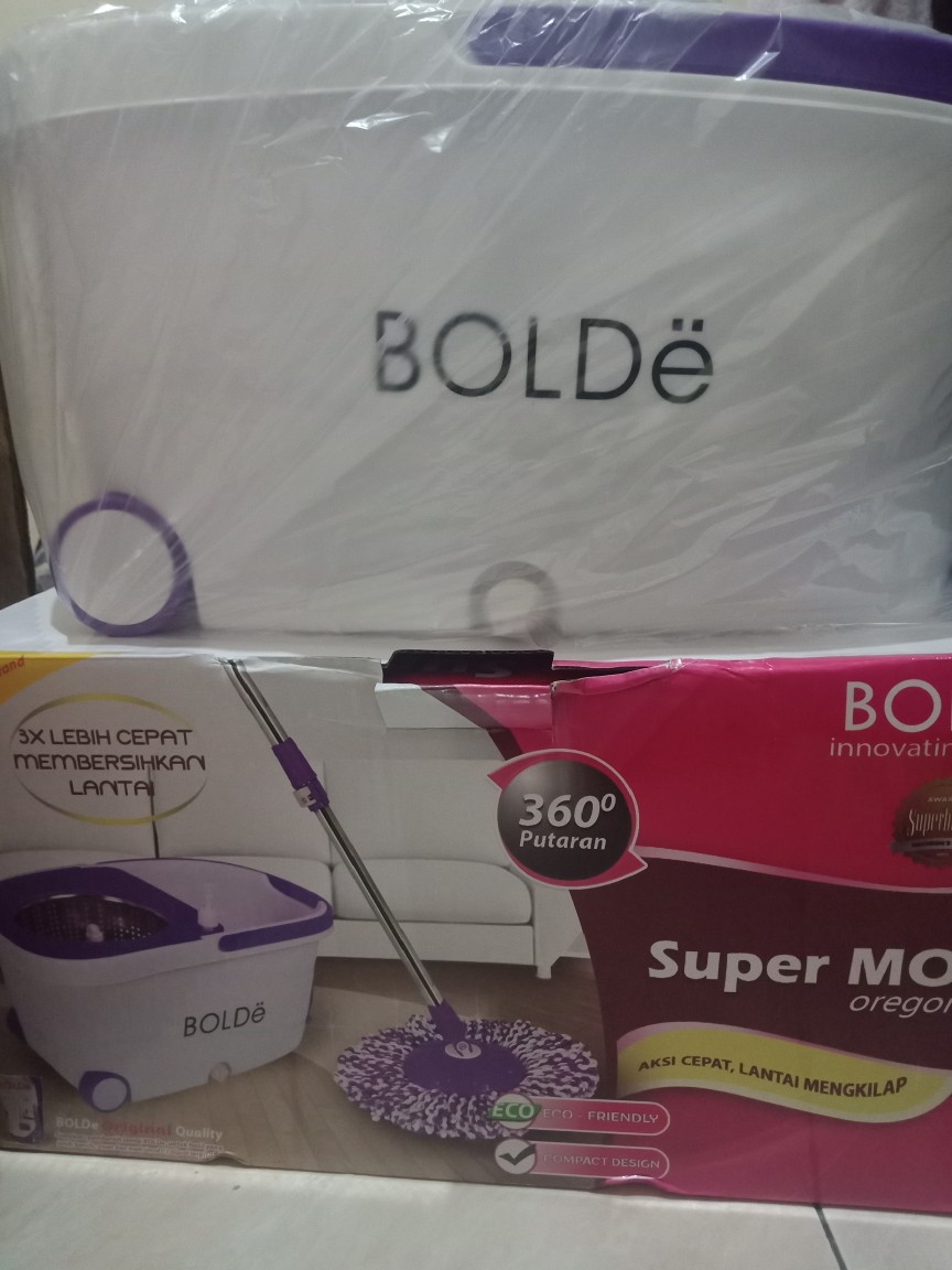 Promo Alat Pel Bolde Super Mop Oregon Series ( Roda + Corong Air + Tempat Pewangi ) Fb92