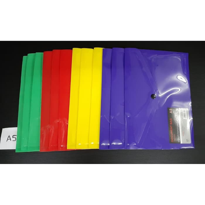 

MAP PLASTIK KANCING INTERX A5 PER LUSIN | DOCUMENT BAG | STATIONERY 5(2)Terjual 18 Produk169x Diliha