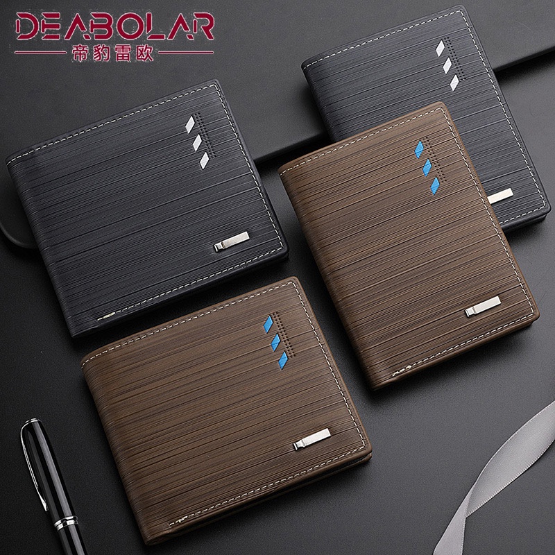 ORIGINAL DEABOLAR IMPOR K3264 DOMPET UANG LIPAT PRIA TEBAL KEREN