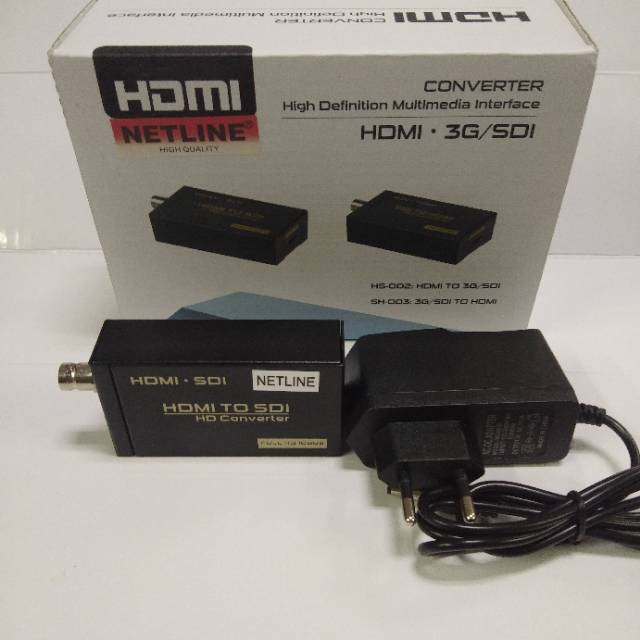 Netline HDMI to SDI Converter Adapter dan SDI TO HDMI