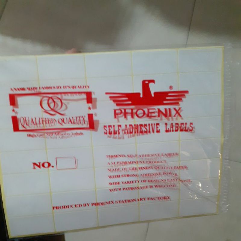

label phoenik sticker 108