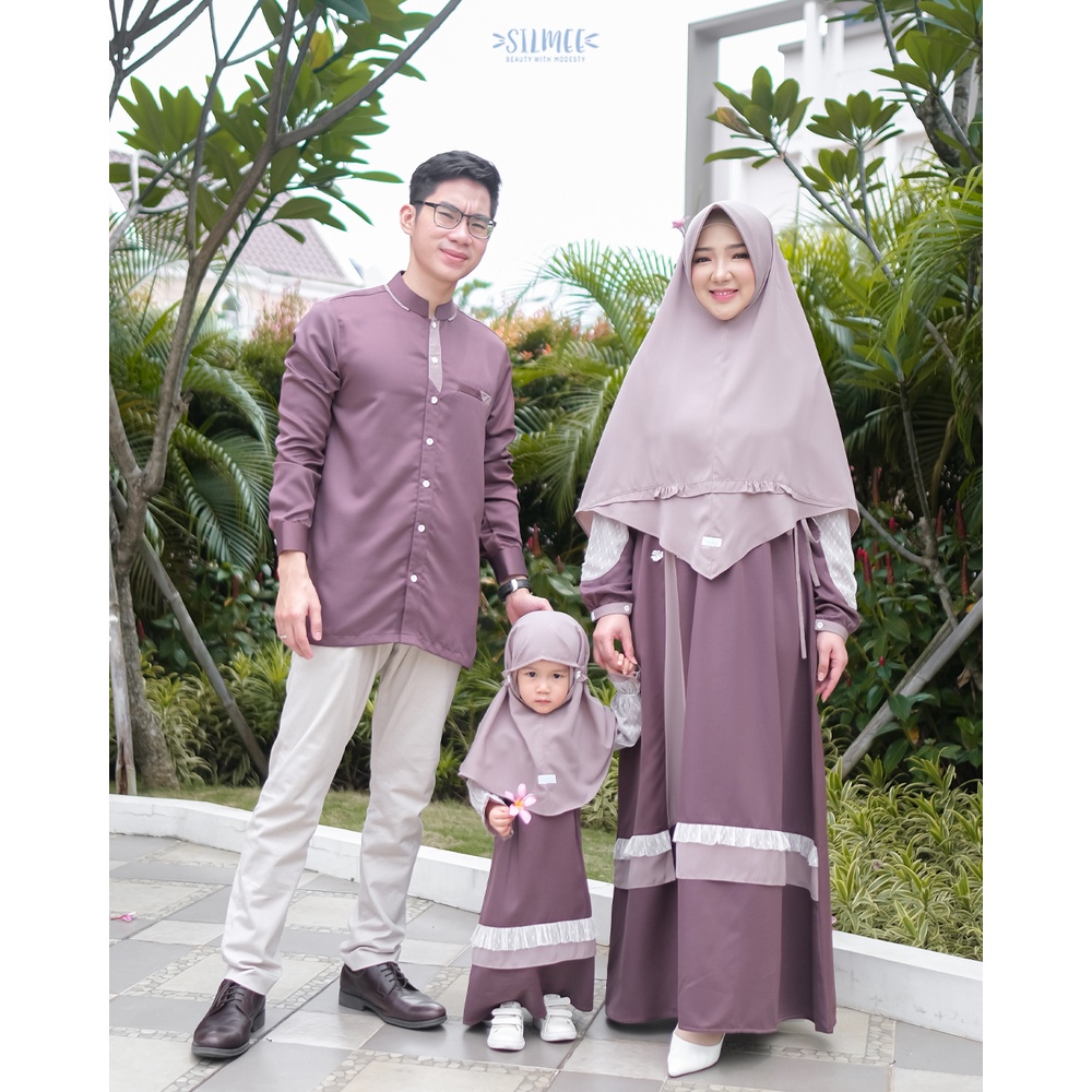 {SILMEE} Dhrya Dress Family Set. Sarimbit lebaran by silmee