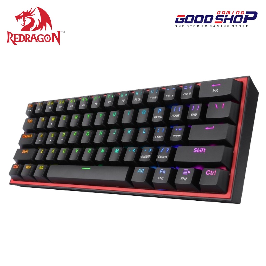 Redragon FIZZ PRO K616 RGB Mechanical 3 Connection - Gaming Keyboard