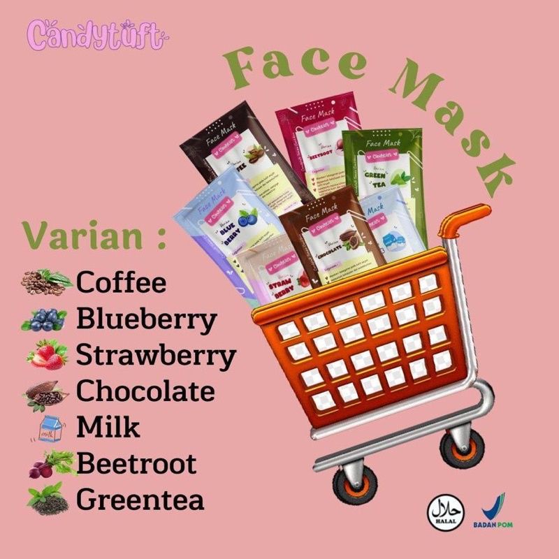 FACE MASK BY SISKA CHIC || MASKER ORGANIK WITH ALOEVERA EXTRACT