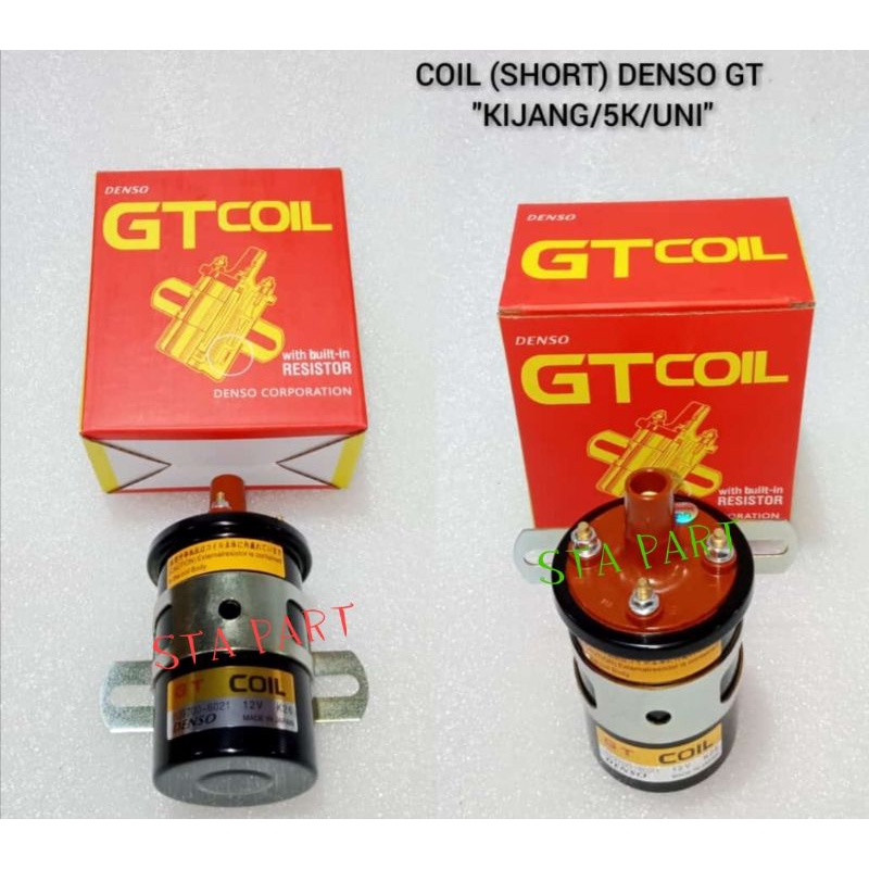 Coil Short/Coil Pendek Kijang 5K/UNI Original Denso GT