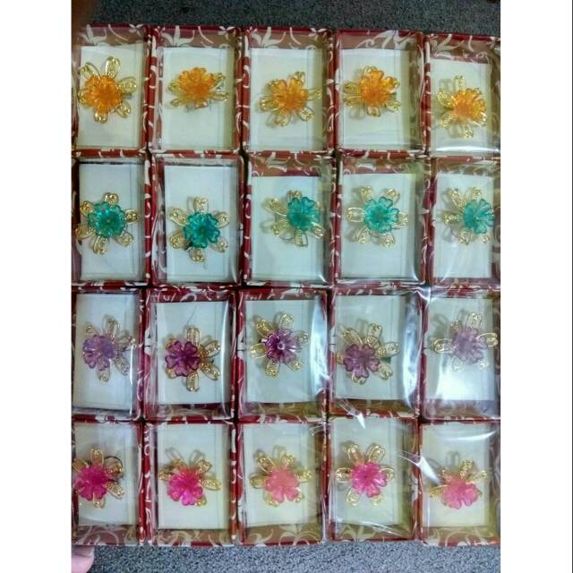 souvenir bros isi 100pcs kotak mika