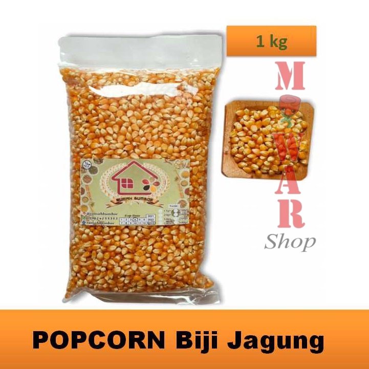 

(1 kg) BIJI JAGUNG POPCORN Jagung Berondong