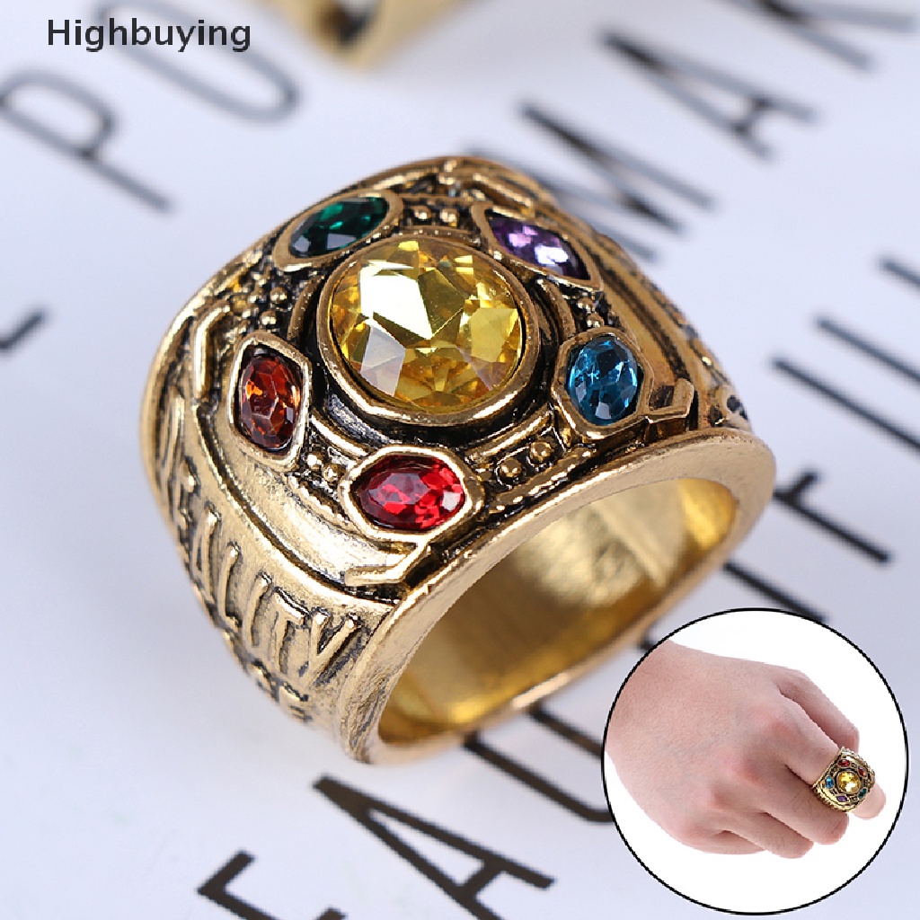 Hbid Cincin Desain THANOS Infinity Gauntlet POWER Untuk Pria