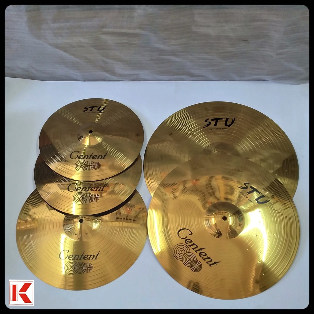 Cymbal Centent STU Set 14161820 Bonus Softcase