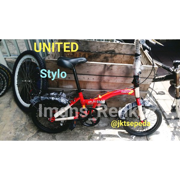 sepeda Lipat UNITED STYLO Terbaru