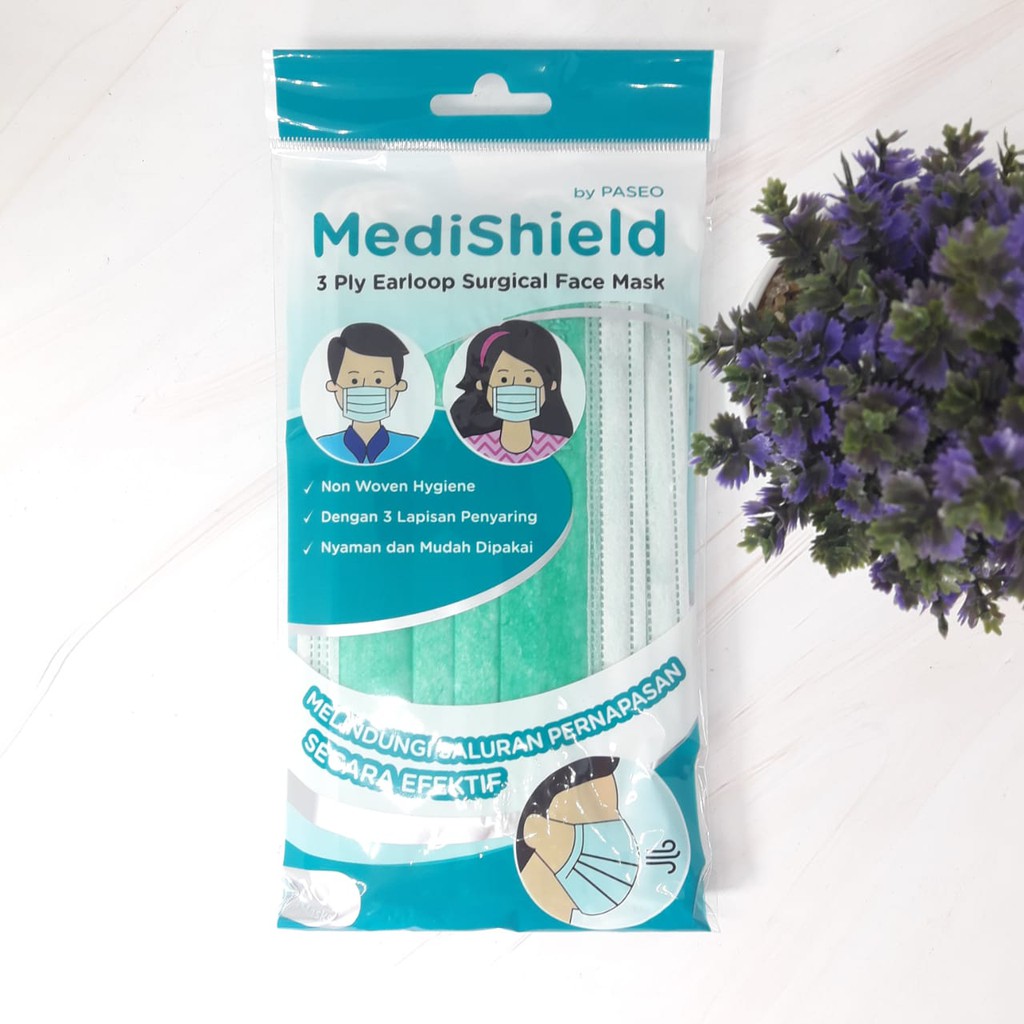 Medishield Masker by Paseo Sachet 10's