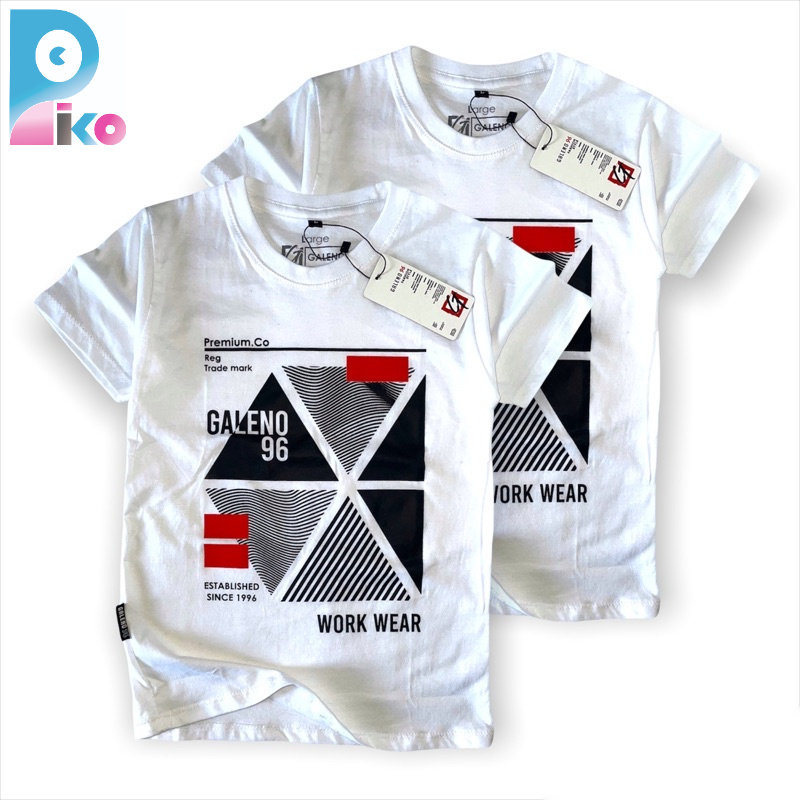 Kaos distro anak usia 1-12 tahun bahan katun