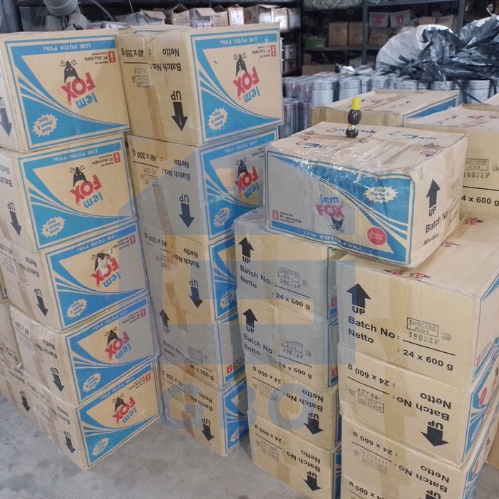 LEM FOX PVAc BIRU 600 gr - LEM FOX BIRU ORIGINAL - LEM KAYU