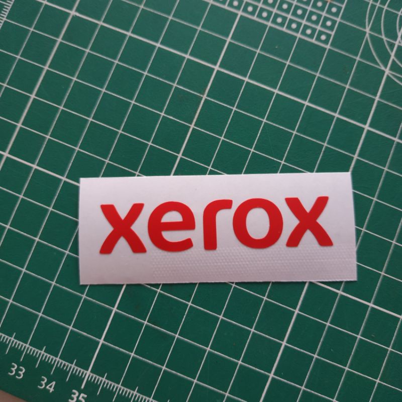 

cutting sticker xerox