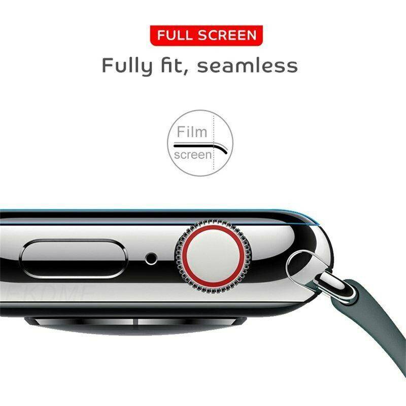 Film Pelindung Layar Bahan TPU Hydrogel Anti Gores Untuk Apple Watch Seri 8 7 SE 2022 41mm 45mm 40mm 44mm