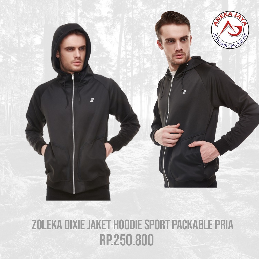 JAKET HOODIE ZOLEKA DIXIE PACKABLE PRIA